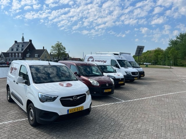 TYFOON wagenpark voor transport en koeriersdiensten in Nederland