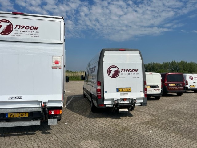 TYFOON wagenpark voor spoedkoerier en urgente leveringen